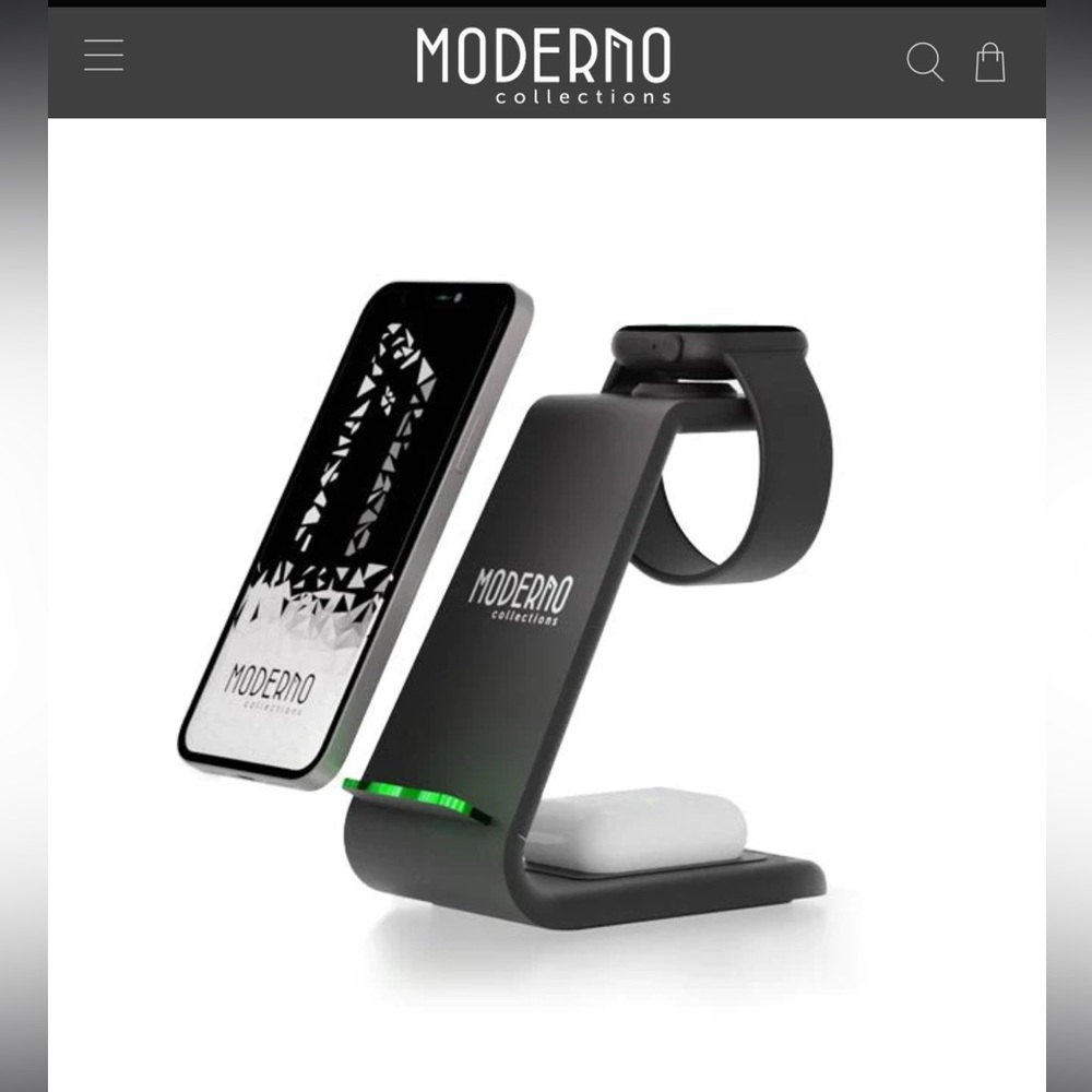 3 in 1 fast wireless charging stand